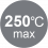Максимальная температура, °C: 250